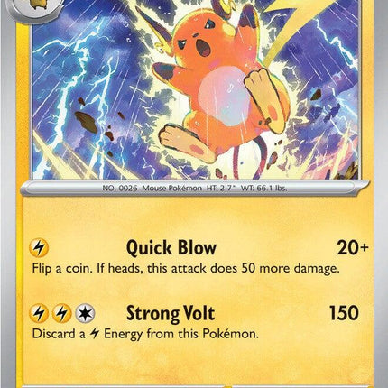 Raichu 056/217 Friend Ball Reverse Holo Ascended Heroes Pokemon Card