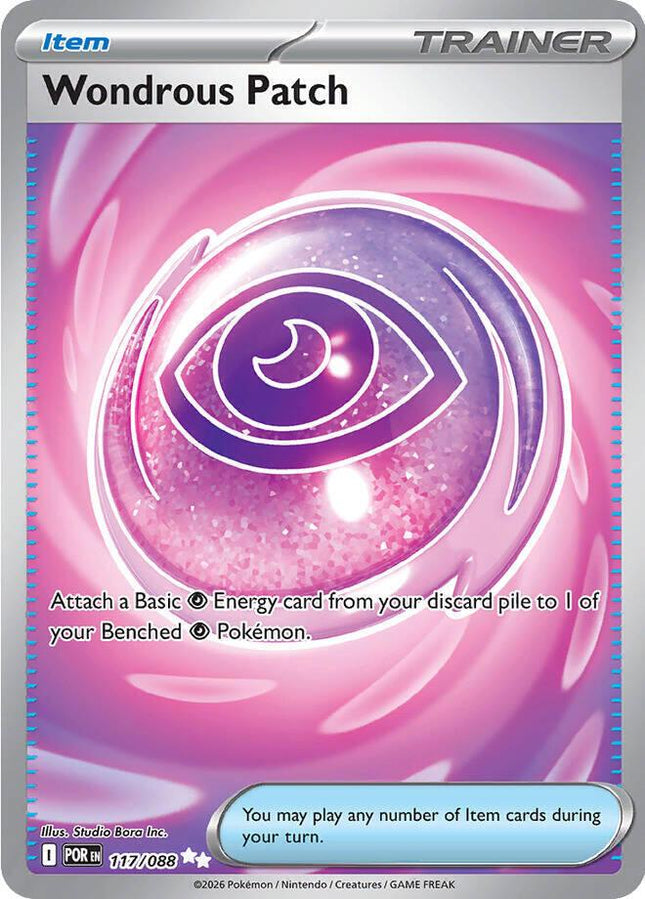 Wondrous Patch 117/088 Ultra Rare Perfect Order Pokemon Card