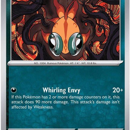 Chi-Yu 059/084 Reverse Holo Pitch Black Pokemon Card