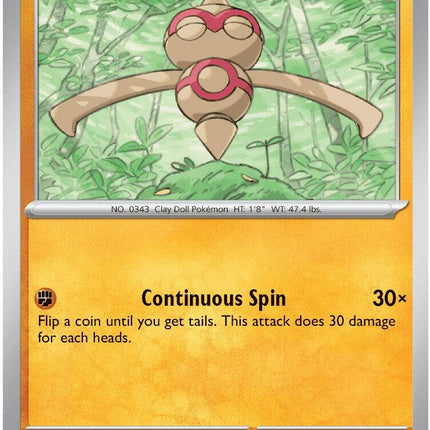 Baltoy 046/086 Reverse Holo Chaos Rising Pokemon Card