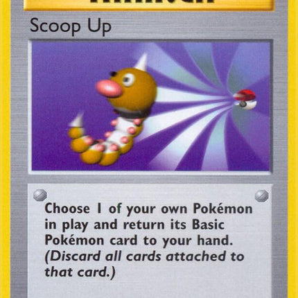 Scoop Up 78/102 Rare Base Set 1st Edition Pokemon Card