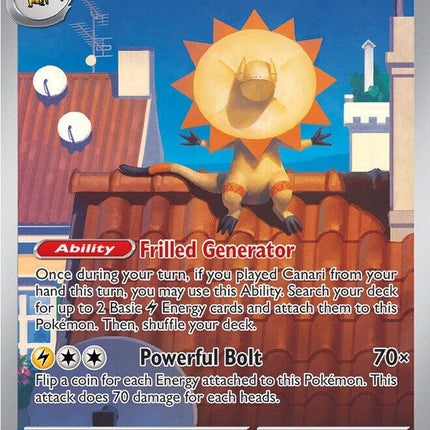 Heliolisk 229/217 Illustration Rare Ascended Heroes Pokemon Card