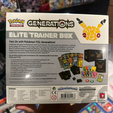 Pokémon 20th Anniversary Generations Elite Trainer Box