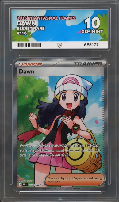 ACE Graded 10 Dawn 118/094 – Phantasmal Flames | Pokémon TCG English
