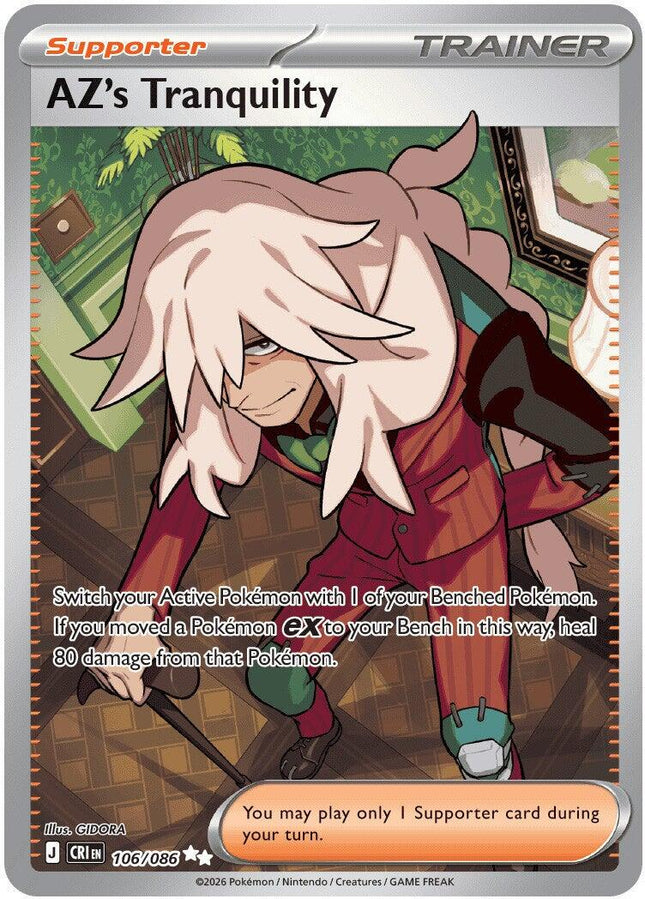 AZ's Tranquility 106/086 – Chaos Rising | Pokémon TCG English