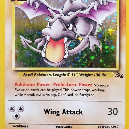 Aerodactyl 1/62 – Holo Rare | Fossil Unlimited | Pokémon TCG English