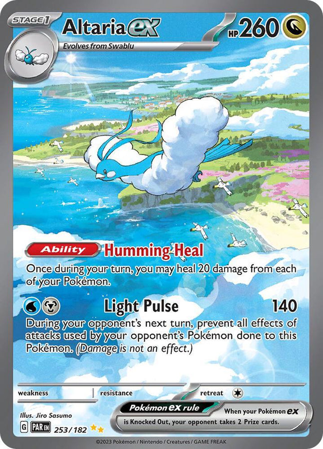 Altaria 253/182 – Special Illustration Rare | Paradox Rift | Pokémon TCG English