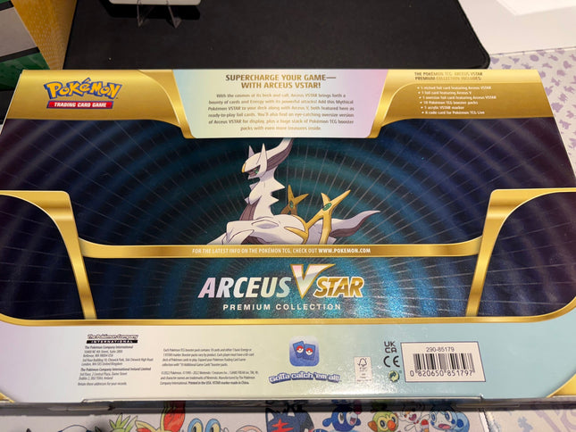Arceus VSTAR Premium Collection Sword & Sheld