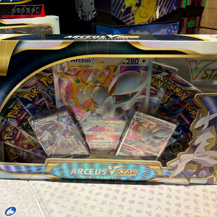 Arceus VSTAR Premium Collection Sword & Sheld