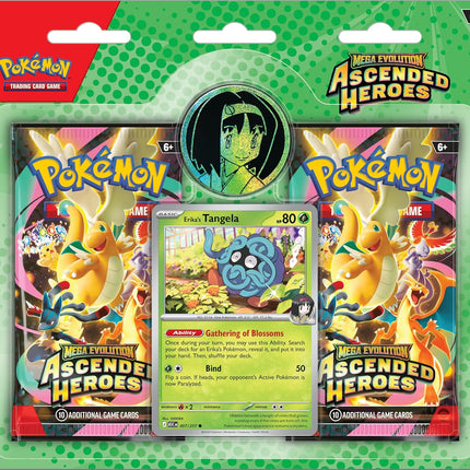 Pokemon TCG Ascended Heroes Collection Erika Mega Evolution