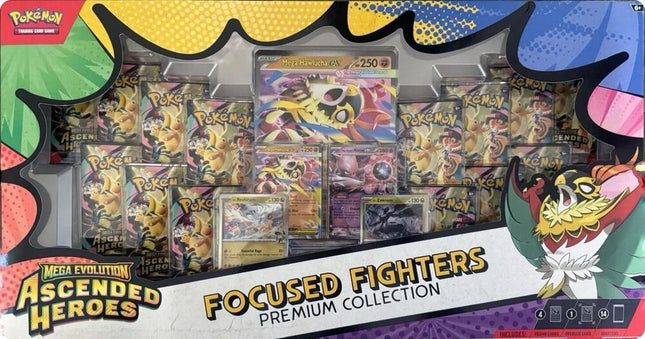 Pokémon TCG Ascended Heroes Focused Fighters Premium Collection