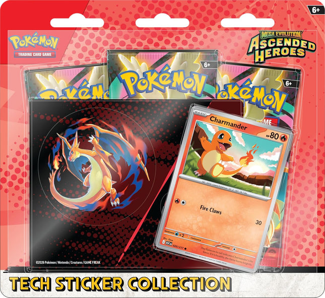 Ascended Heroes Tech Sticker Collection Charizard