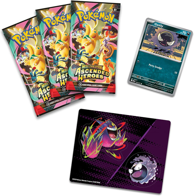 Ascended Heroes Tech Sticker Collection – Shadow Spirit (Gastly-Inspired)