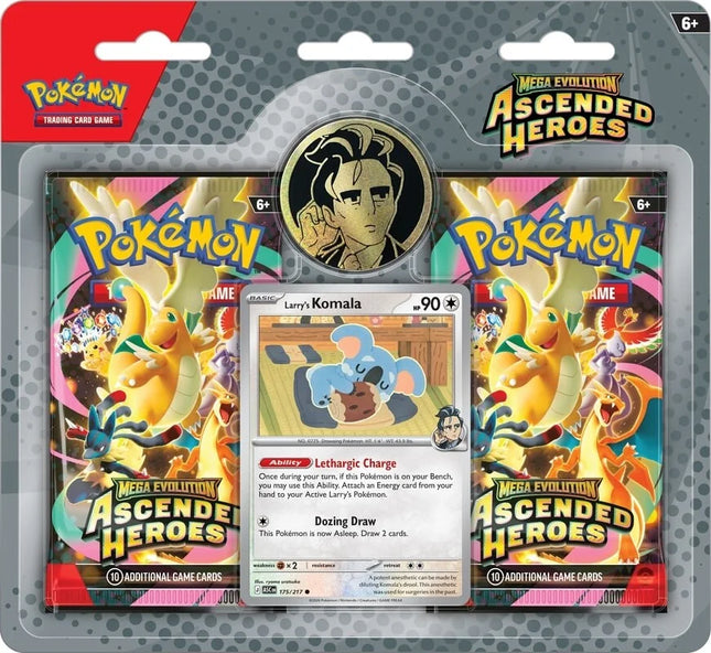 Pokemon TCG Ascended Heroes Collection Larry Mega Evolution