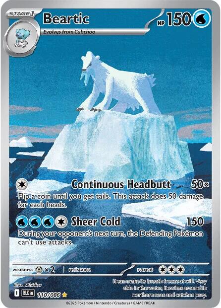 Beartic 110/132 – Mega Evolution | Pokémon TCG English