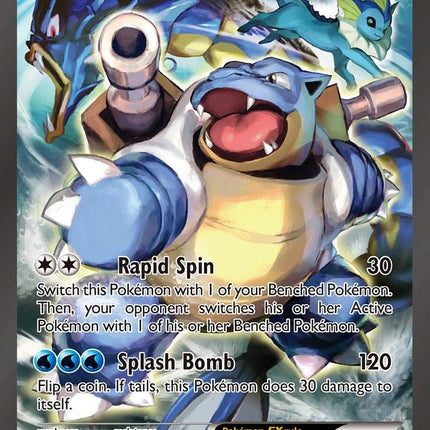 Blastoise EX XY122 – XY Black Star Promo | Pokémon TCG English
