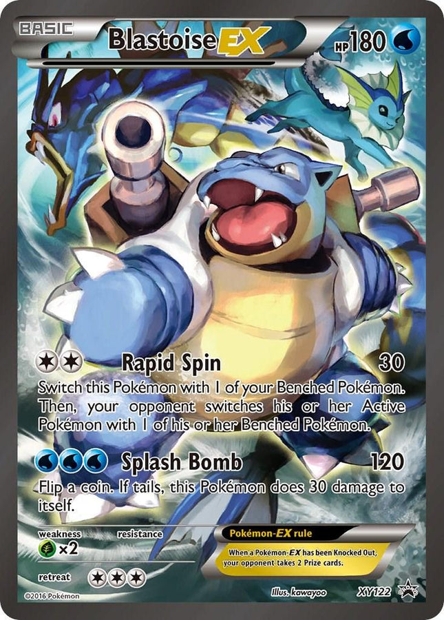 Blastoise EX XY122 – XY Black Star Promo | Pokémon TCG English