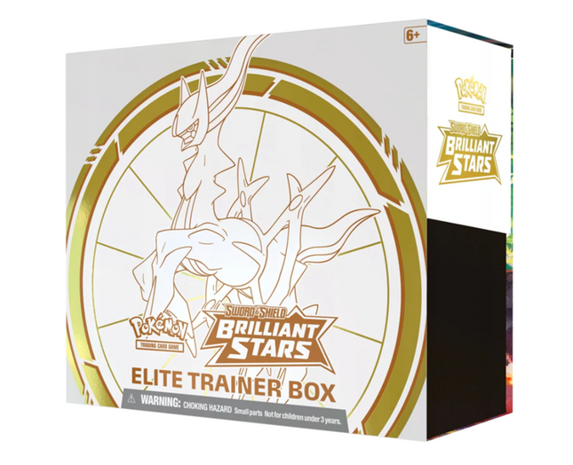 Brilliant Stars Elite Trainer Box | Pokémon TCG Sealed Product