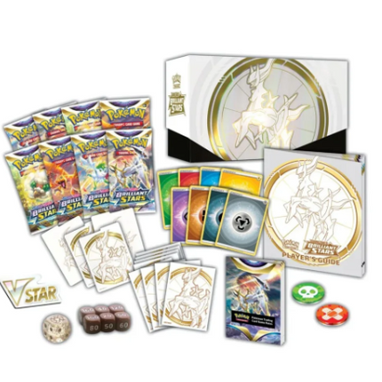 Brilliant Stars Elite Trainer Box | Pokémon TCG Sealed Product