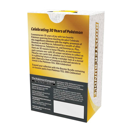 30th Celebration Booster Bundle | Pokémon TCG Sealed Product