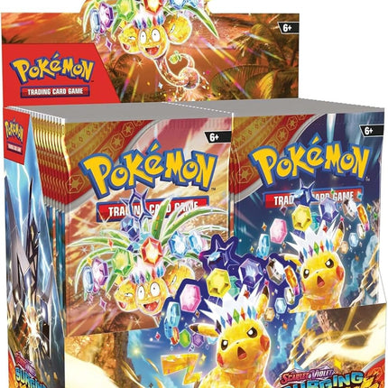 Surging Sparks Booster Box Sealed Case – 6 Booster Boxes | Scarlet & Violet | Pokémon TCG English