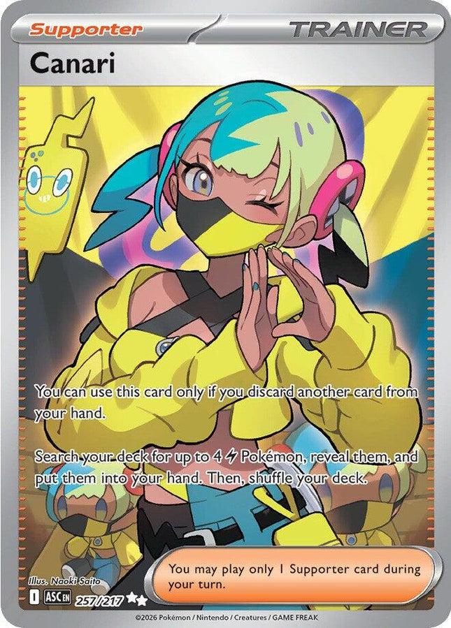 Canari 257/217 – Ascended Heroes | Pokémon TCG English