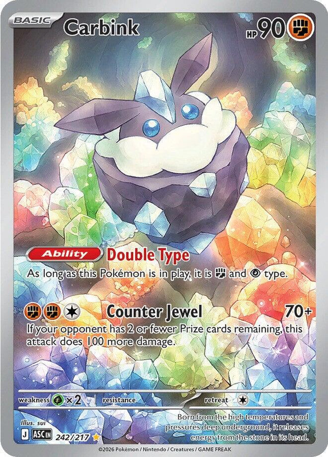 Carbink 242-217 Ascended Heroes Pokémon Card
