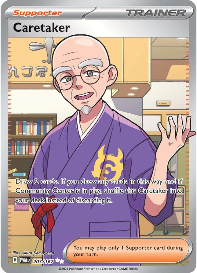 Caretaker 203/167 – Twilight Masquerade | Pokémon TCG English