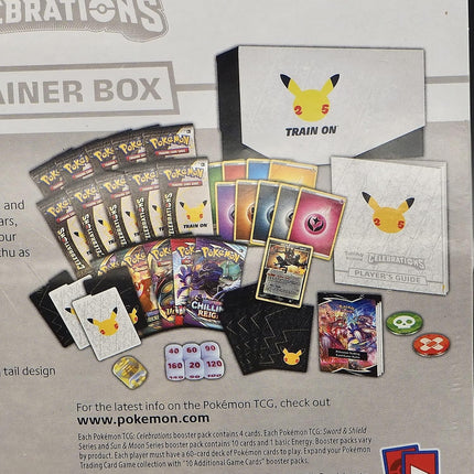 Pokémon Celebrations 25th Anniversary Elite Trainer Box | Pokémon TCG Sealed Product