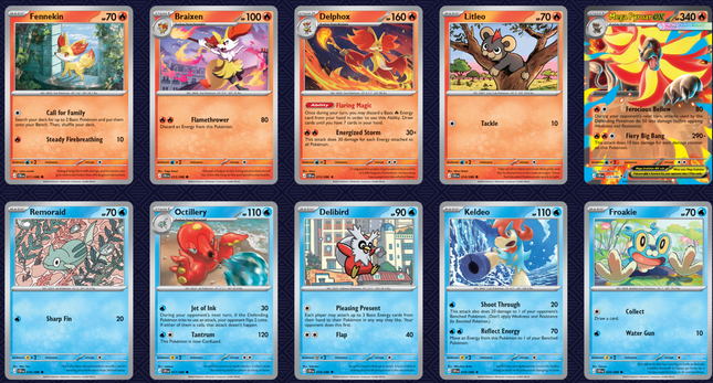 Chaos Rising Master Set | Mega Evolution | Pokémon TCG English