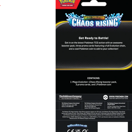Pokémon TCG: Chaos Rising Premium Checklane Blister – Flygon | English