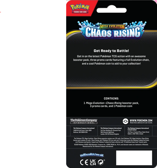 Pokémon TCG: Chaos Rising Premium Checklane Blister – Flygon | English