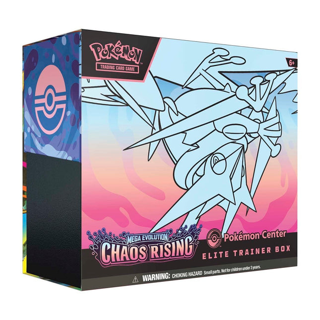 Chaos Rising Pokémon Center Elite Trainer Box | Mega Evolution | Pokémon TCG English