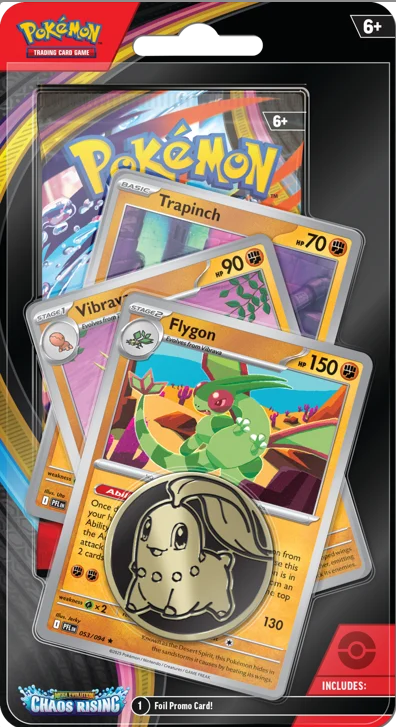 Pokémon TCG: Chaos Rising Premium Checklane Blister – Flygon | English