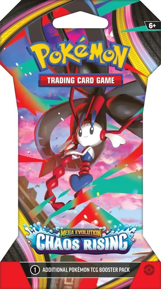 Chaos Rising Sleeved Booster Pack | Pokémon TCG Mega Evolution | English