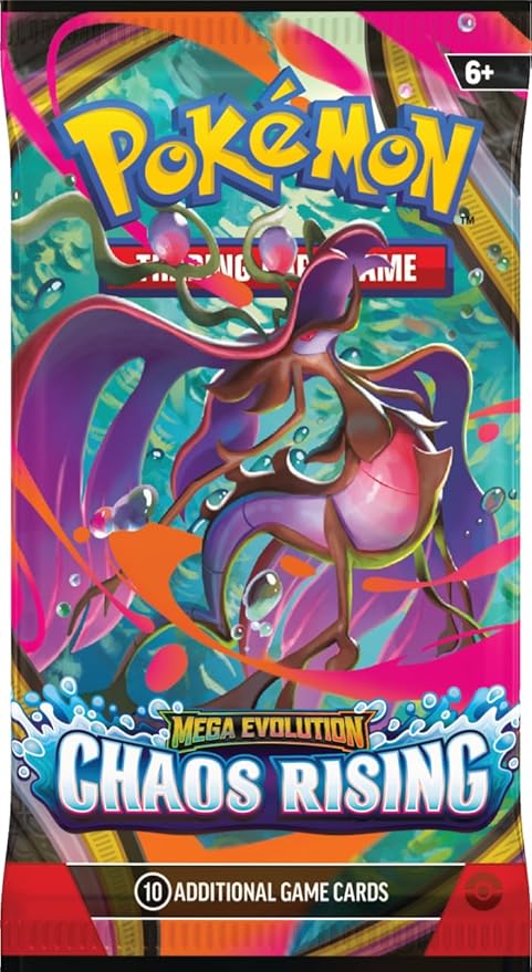Chaos Rising Sleeved Booster Pack | Pokémon TCG Mega Evolution | English