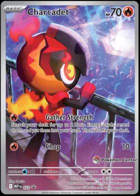 Charcadet MEP 022 – Pokémon Center Stamped Promo | Phantasmal Flames | Pokémon TCG English