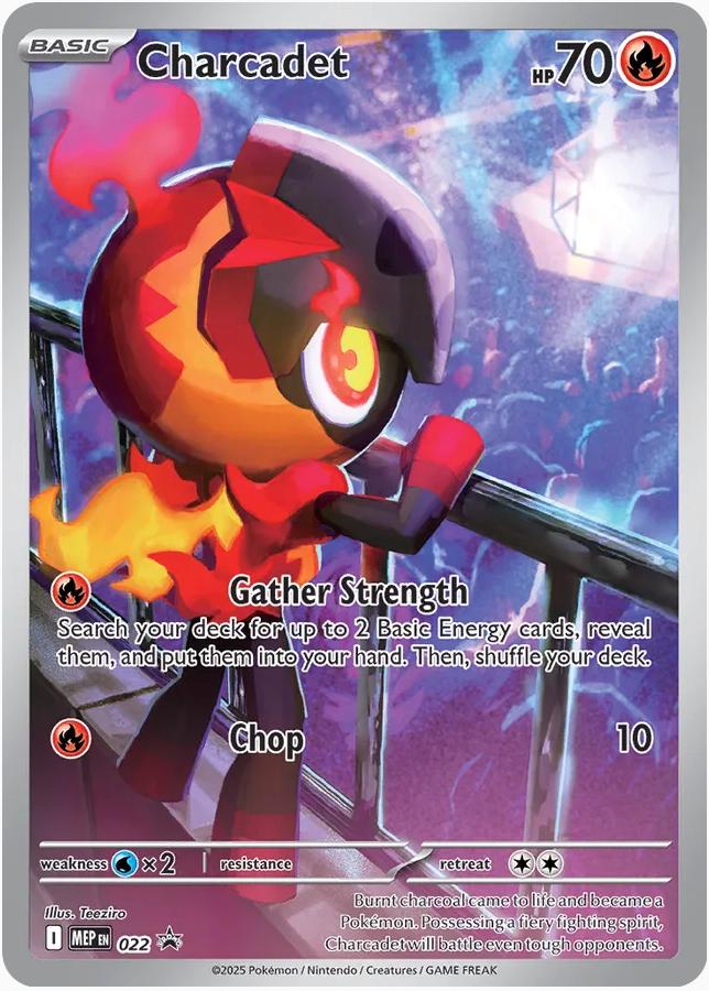Charcadet 022 Black Star Promo - Mega Evolution