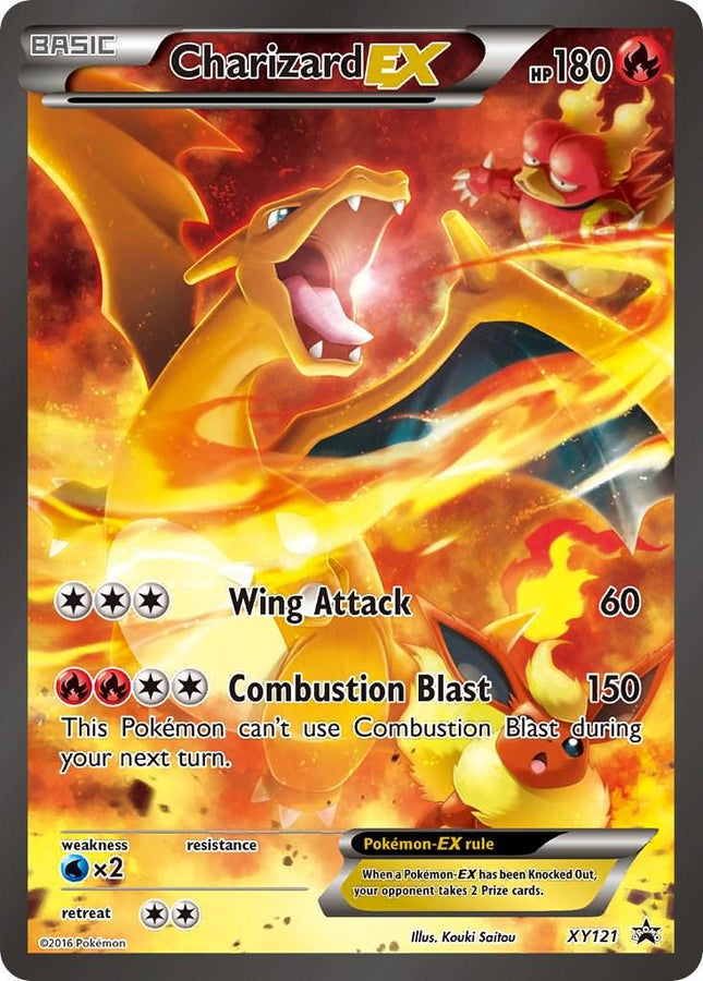 Charizard EX XY121 – XY Black Star Promo | Pokémon TCG English