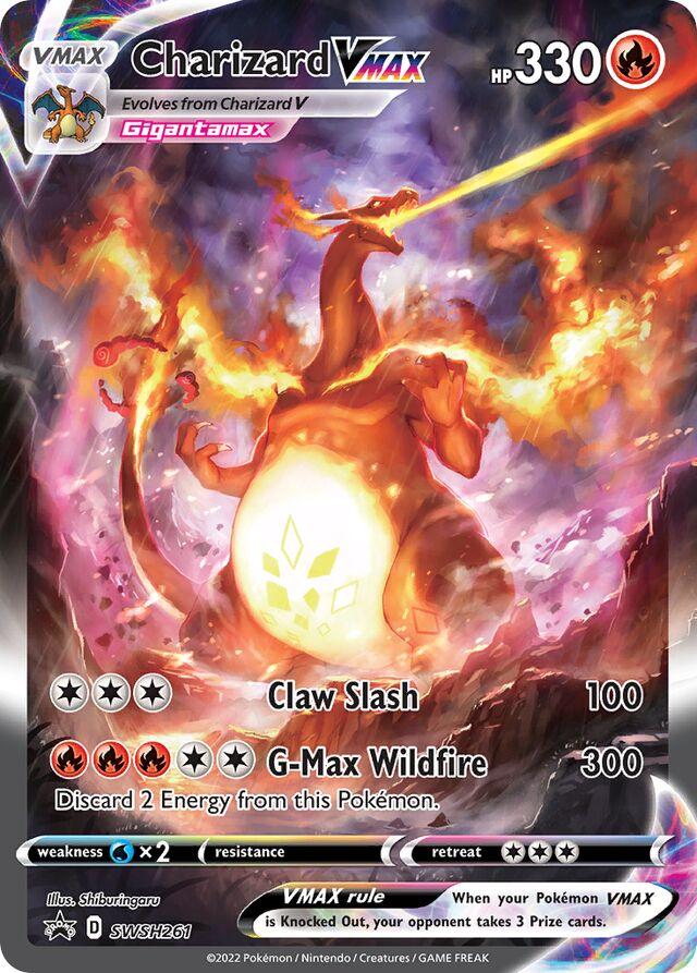 Charizard VMAX SWSH261 Full Art Black Star Promo – Sword & Shield | English