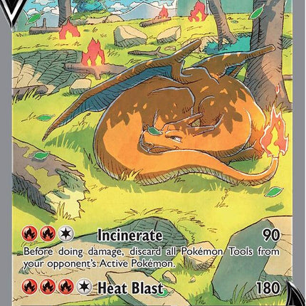 Charizard V SWSH260 – Alternate Art Promo | Sword & Shield Black Star Promo | Pokémon TCG English