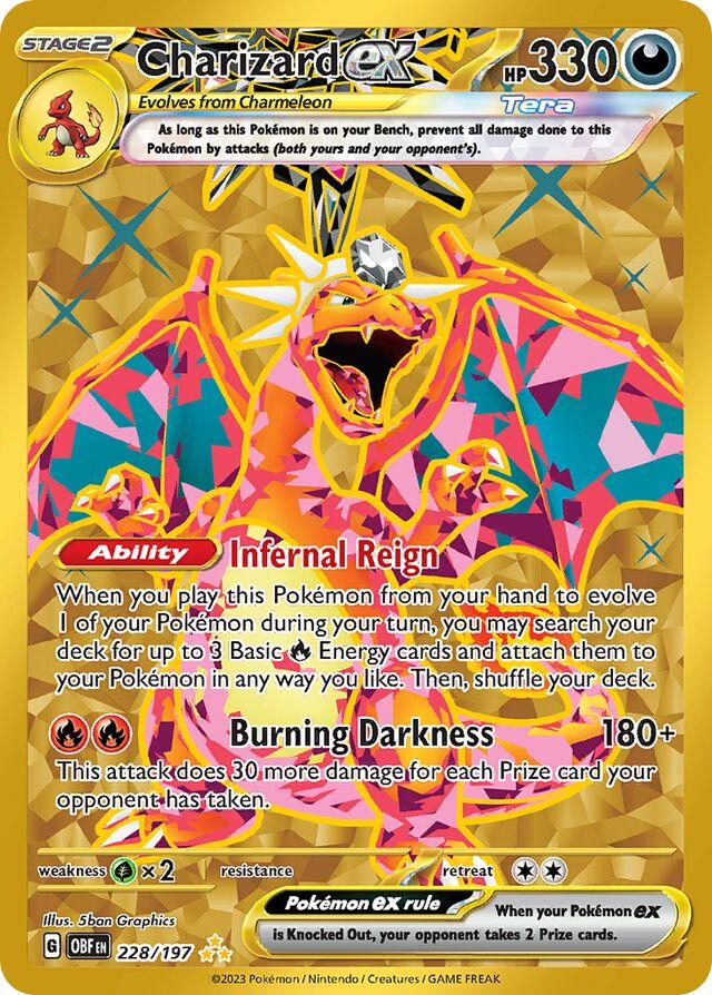 Charizard ex 228/197 – Ultra Rare | Obsidian Flames | Pokémon TCG English