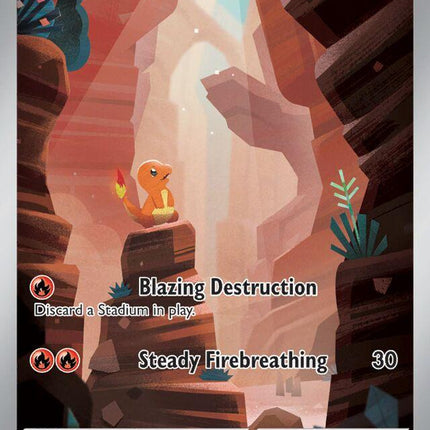 Charmander 168/165 – Illustration Rare | Pokémon 151 | Pokémon TCG English