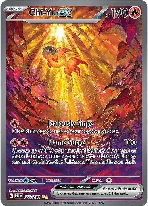 Chi-Yu ex 259/193 – Special Illustration Rare | Paldea Evolved | Pokémon TCG English
