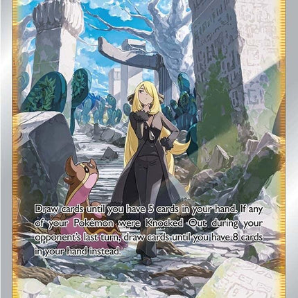 Cynthia's Ambition GG60/GG70 – Galarian Gallery | Crown Zenith | Pokémon TCG English