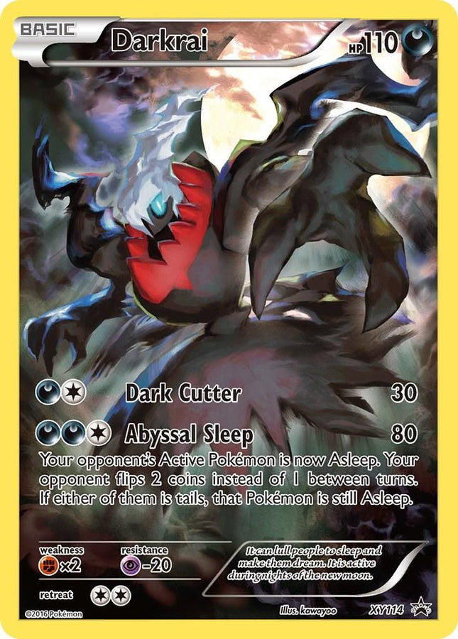 Darkrai XY114 – Holo Promo | XY Black Star Promo | Pokémon TCG English