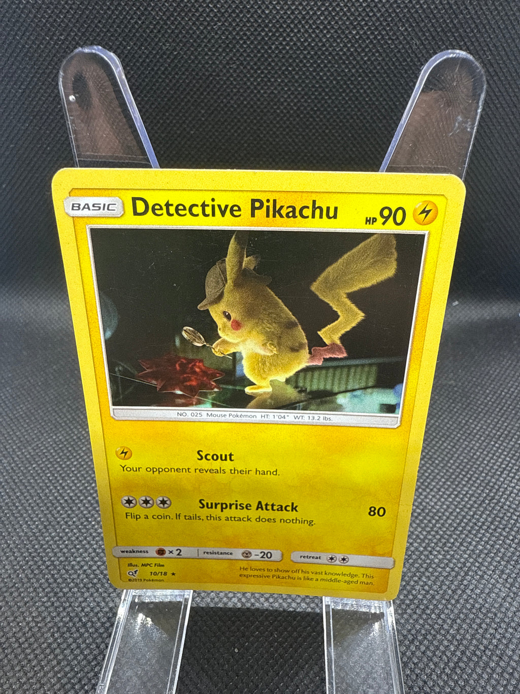 Detective Pikachu 10/18 - Detective Pikachu Set