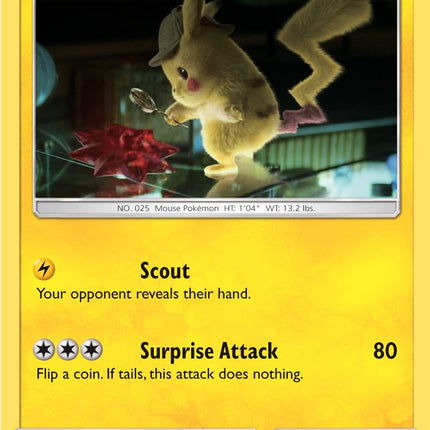 Detective Pikachu 10/18 - Detective Pikachu Set