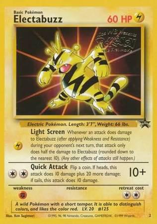 Electabuzz 2 – Wizards Black Star Promo | Pokémon TCG English