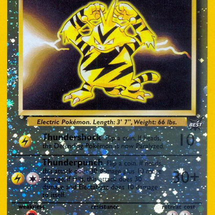 Electabuzz #1 – Reverse Holo Promo | Best of Game | Pokémon TCG English